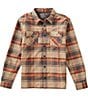 Salty Crew Long Sleeve Fathom Tech Yarn Dyed Plaid Twill Shacket - Image 4