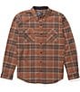 Salty Crew Long Sleeve Fathom Yarn Dyed Plaid Tech Flannel Woven Shirt - Image 1