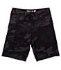 Color:Black Camouflage - Image 1 - Low Tide 20#double; Outseam Board Shorts