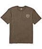 Salty Crew Rotor Shield Short Sleeve T-Shirt, Color:Teak - Image 2