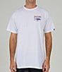Color:White - Image 2 - Short Sleeve Angler Graphic T-Shirt
