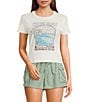Salty Crew Short Sleeve Fitted Baby Tee - Image 1