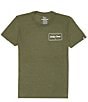Color:Forest Heather - Image 2 - Short Sleeve Marina Graphic T-Shirt