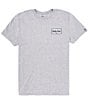 Color:Athletic Grey Heather - Image 2 - Short Sleeve Marina Graphic T-Shirt