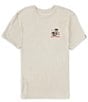 Color:Bone - Image 2 - Short Sleeve Siesta Graphic T-Shirt