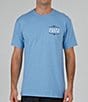Color:Marine Blue - Image 2 - Short Sleeve Skipjack Graphic T-Shirt
