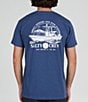 Color:Navy Heather - Image 1 - Short Sleeve Super Panga Graphic T-Shirt