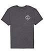 Color:Charcoal Heather - Image 2 - Short Sleeve Tippet Camouflage Fill T-Shirt