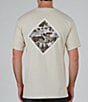 Color:Bone - Image 1 - Short Sleeve Tippet Camouflage Fill T-Shirt