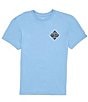 Color:Marine Blue - Image 2 - Short Sleeve Tippet Camouflage Fill T-Shirt