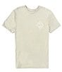 Color:Dusty Sage - Image 2 - Short Sleeve Tippet Graphic T-Shirt