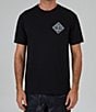 Color:Black - Image 2 - Short Sleeve Tippet Tropics Graphic T-Shirt