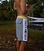 Salty Crew Sidebar 18#double; Outseam Boardshorts, Color:Iron - Image 3