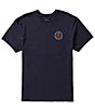 Color:Navy - Image 2 - Tentacles Short Sleeve Graphic T-Shirt
