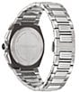 Color:Silver - Image 3 - Men's Ferragamo Supreme Chrono Stainless Steel Watch
