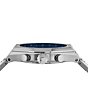 Color:Silver - Image 3 - Men's Ferragamo Tonneu Chronograph Stainless Steel Bracelet Watch