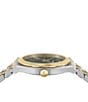 Salvatore Ferragamo Men's Vega New Quartz Analog Two Tone Stainless Steel Bracelet Watch, Color:Two Tone - Image 2