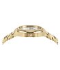 Color:Gold - Image 3 - Women's Ferragamo Elliptical Quartz Analog Gold Stainless Steel Bracelet Watch
