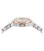 Color:Two Tone - Image 3 - Women's Ferragamo Elliptical Quartz Analog Two Tone Copper Stainless Steel Bracelet Mother of Pearl Watch
