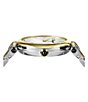Color:Two Tone - Image 2 - Women's Idillio Quartz Analog Two Tone Stainless Steel Bracelet Watch