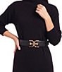 Sam Edelman 1.5#double; EE Leather Logo Belt - Image 1