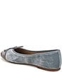 Sam Edelman Alie Cap Toe Velvet Bow Ballet Flats - Image 4