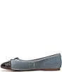 Sam Edelman Alie Cap Toe Velvet Bow Ballet Flats - Image 5