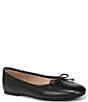 Sam Edelman Alie Leather Bow Detail Ballet Flats - Image 1