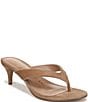 Sam Edelman Amie Suede Kitten Heel Thong Sandals - Image 1