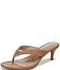 Sam Edelman Amie Suede Kitten Heel Thong Sandals - Image 6