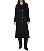 Sam Edelman Asymmetrical Button Off Point Collar Button Front Walker Coat - Image 1