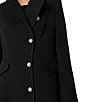 Sam Edelman Asymmetrical Button Off Point Collar Button Front Walker Coat - Image 4