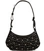 Sam Edelman Bay Crescent Chainlink Shoulder Bag, Color:Black - Image 1