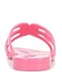 Color:Flamingo - Image 3 - Bay Jelly Double E Slide Sandals