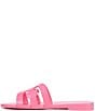Color:Flamingo - Image 4 - Bay Jelly Double E Slide Sandals