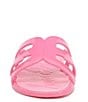 Color:Flamingo - Image 6 - Bay Jelly Double E Slide Sandals