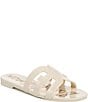 Sam Edelman Bay Jelly Double E Signature Logo Slide Sandals - Image 1