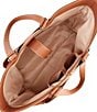 Sam Edelman Bay Large Shopper Tote Bag, Color:Cognac - Image 3