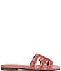 Sam Edelman Bay Tide Beaded Raffia Double E Logo Slide Sandals - Image 2