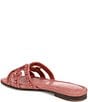 Sam Edelman Bay Tide Beaded Raffia Double E Logo Slide Sandals - Image 6