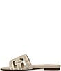 Sam Edelman Bay Tide Beaded Raffia Double E Logo Slide Sandals - Image 5