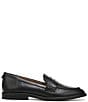 Color:Black - Image 2 - Beatrice Leather Career Flat Penny Loafers
