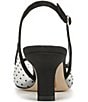 Sam Edelman Bianka Mini Polka Dot Mesh Slingback Pumps - Image 3
