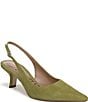 Sam Edelman Bianka Suede Pointed Toe Slingback Pumps - Image 1