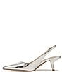 Sam Edelman Bianka Metallic Patent Pointed Toe Slingback Pumps | Dillard's