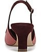 Sam Edelman Bianka Suede Contrast Trim Slingback Pumps - Image 4