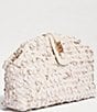 Sam Edelman Bianka Woven Leather Clutch, Color:Ivory - Image 2