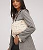 Sam Edelman Bianka Woven Leather Clutch, Color:Ivory - Image 4