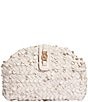 Sam Edelman Bianka Woven Leather Clutch, Color:Ivory - Image 1