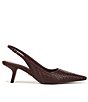 Sam Edelman Bianka Woven Pointed Toe Slingback Pumps - Image 3